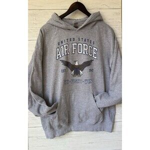 United States Air Force Hooded Sweatshirt Gildan Tag Men's Sz Large